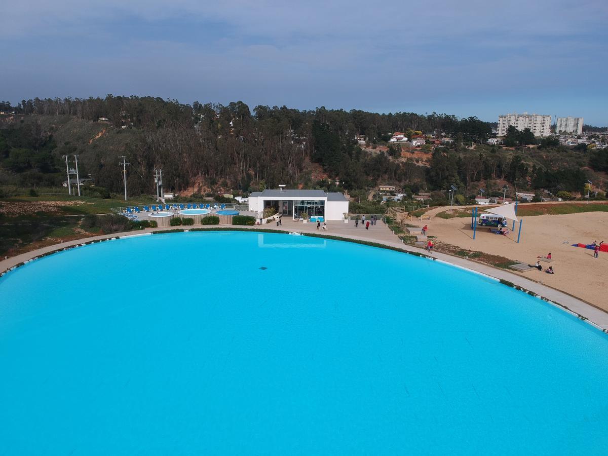 Laguna Bahia 711 Algarrobo Bagian luar foto